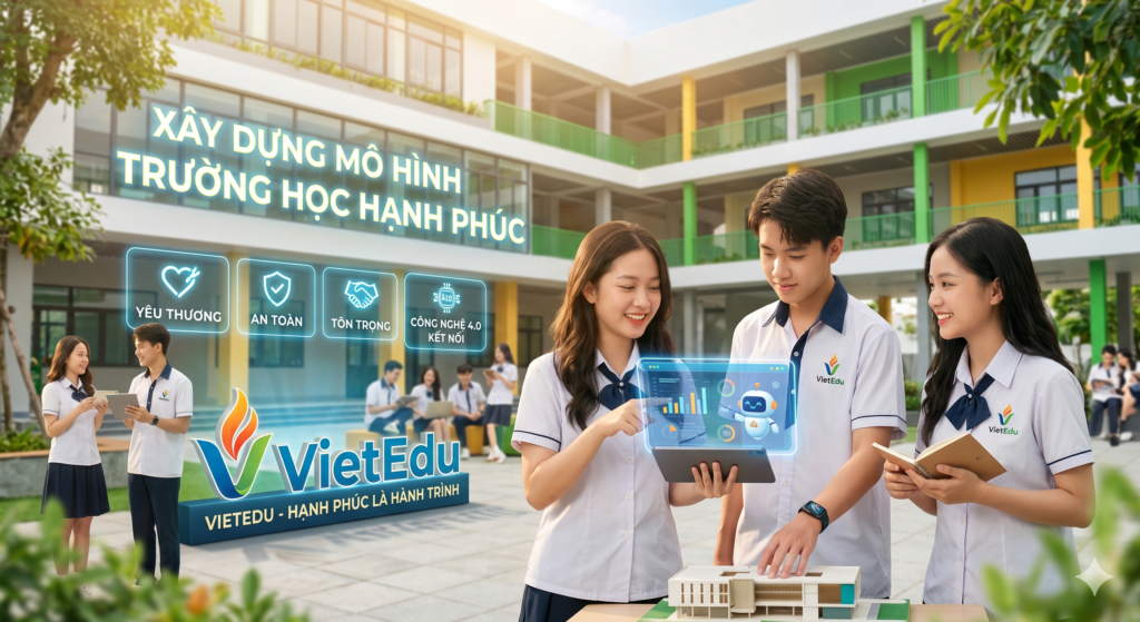 Công Thức Từ Sự Thấu Hiểu Và Công Nghệ: Xây Dựng Mô Hình Trường Học Hạnh Phúc