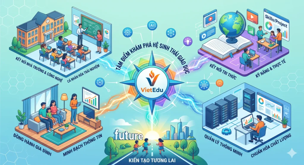 Tâm Điểm Khám Phá Hệ Sinh Thái Giáo Dục VietEdu: Kết Nối Tri Thức, Kiến Tạo Tương Lai