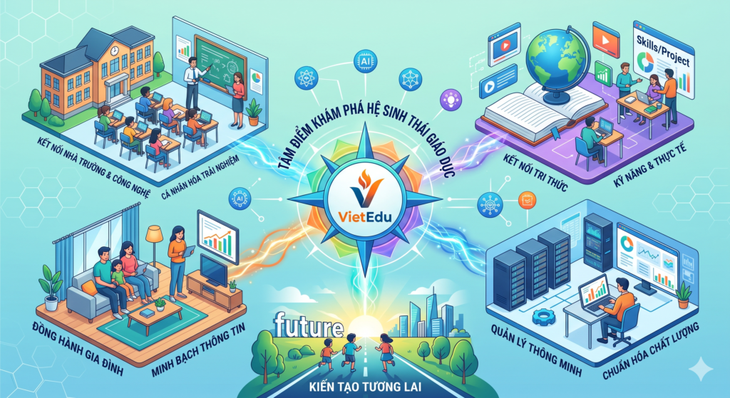 Tâm Điểm Khám Phá Hệ Sinh Thái Giáo Dục VietEdu: Kết Nối Tri Thức, Kiến Tạo Tương Lai