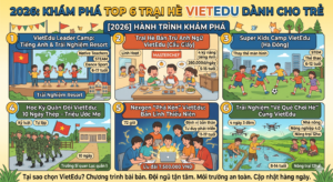HÀNH TRÌNH KHÁM PHÁ: TOP 6 TRẠI HÈ VIETEDU DÀNH CHO TRẺ 2026