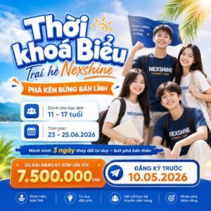 Trại Hè Phát Triển Toàn Diện Vietedu 2026: 3 Ngày “Phá Kén” – Nuôi Dưỡng Bản Lĩnh Trẻ