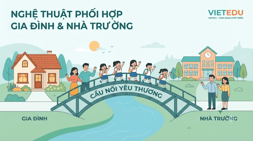 Hành Trình Cùng Con Trưởng Thành: Nghệ Thuật Phối Hợp Gia Đình & Nhà Trường Trong Kỷ Nguyên Số - Vietedu