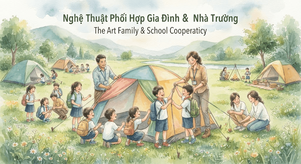 Khám Phá Trại Hè Và Ngoại Khóa: Cầu Nối Gắn Kết Qua Nghệ Thuật Phối Hợp Gia Đình & Nhà Trường - Trường học hạnh phúc