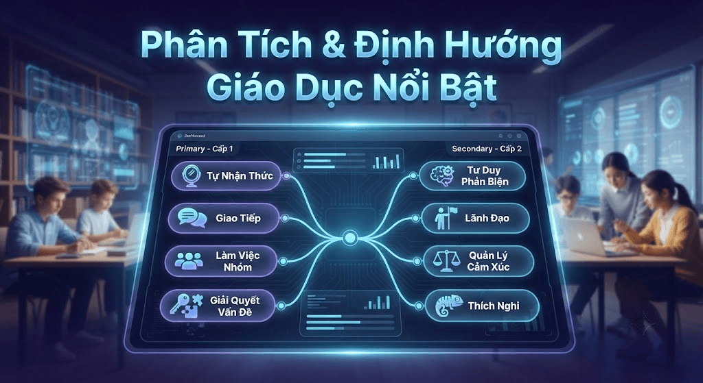 Phân Tích & Định Hướng Giáo Dục Nổi Bật: Giải Đáp Cùng Giám Đốc Chuyên Môn Về Lộ Trình Kỹ Năng Sống Liên Cấp